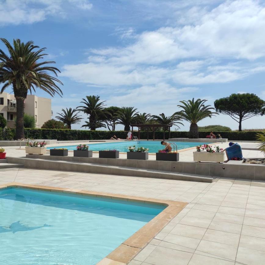סן סיפריאן Les Capitelles 5 - Acces Direct A La Plage Depuis Le Jardin - T2 Avec Cabine - 6 Pers - Jardin - Piscine - Parking מראה חיצוני תמונה