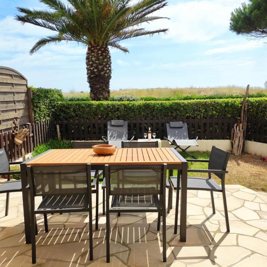 סן סיפריאן Les Capitelles 5 - Acces Direct A La Plage Depuis Le Jardin - T2 Avec Cabine - 6 Pers - Jardin - Piscine - Parking מראה חיצוני תמונה